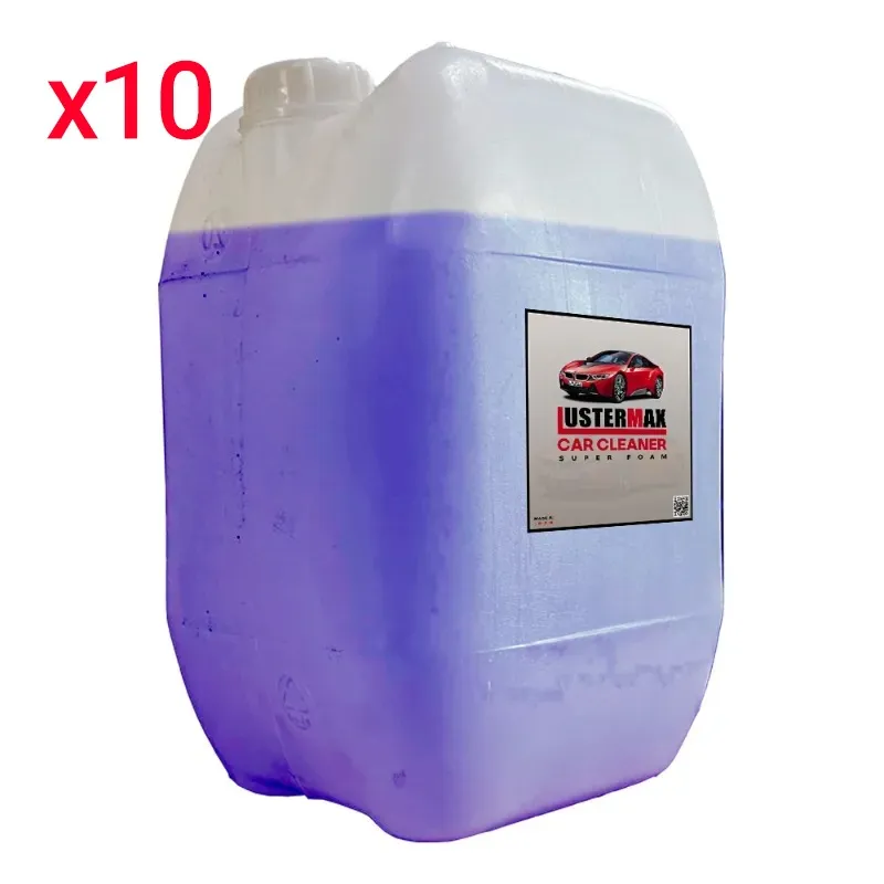 شامپو کارواش 20 لیتری تیپ 1 لاسترمکس (بسته 10 عددی)